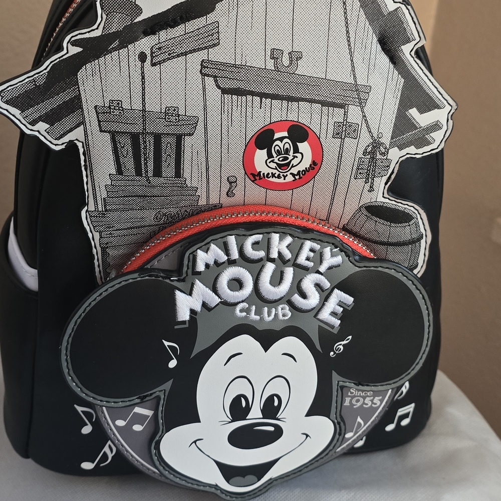 Disney 100 Mickey Mouse Clubhouse loungefly mini backpack